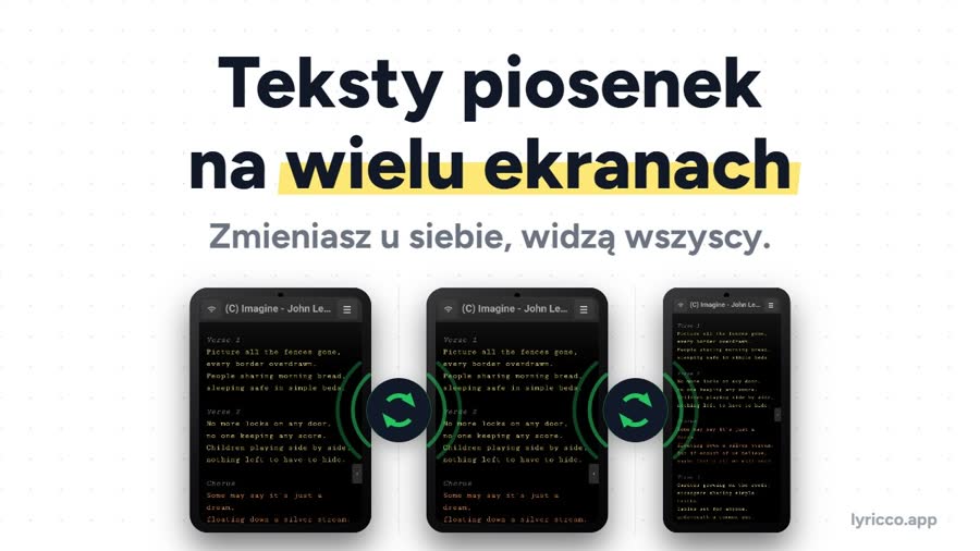 Lyricco - prezentacja aplikacji